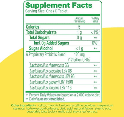 Culturelle Women’s Wellness, Daily Chewable Probiotics for Women - Supports Digestive, Vaginal and Immune Health, Occasional Diarrhea, Gas & Bloating - Non-GMO - 30 Count