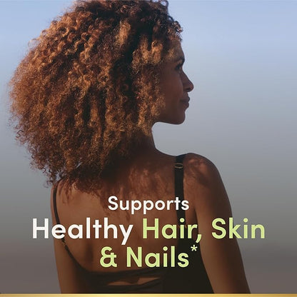 Nature's Bounty Biotin, Supports Metabolism for Energy and Healthy Hair, Skin, and Nails, 1000 mcg, 100 Tablets