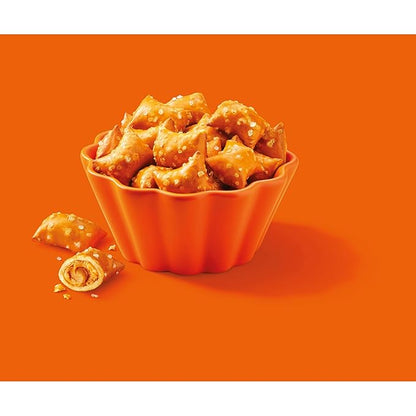 Reese's Filled Pretzels, Peanut Butter Pretzel Nuggets, Crunchy, Ready to Eat, Sweet and Salty Snack, 1 oz Bags (10 Count)