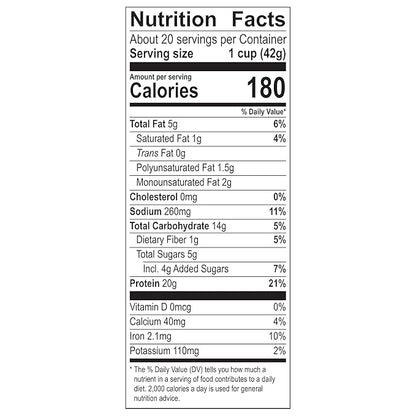 Premier Protein Mixed Berry Almond cereal, high protein cereal, protein rich breakfast or snack made with real berries and almonds, 30 Ounce - 1 Count