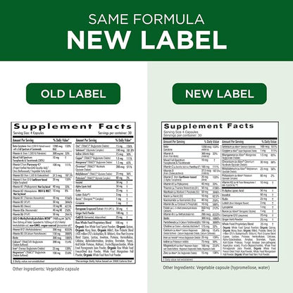 EMERALD LABS Prenatal Clinical Multi - Prenatal Multivitamin with Methylfolate, Albion Chelated Gentle Iron, Whole-Food Ingredients & More - Soy & Gluten-Free - 120 Vegetable Capsules (30-Day Supply)