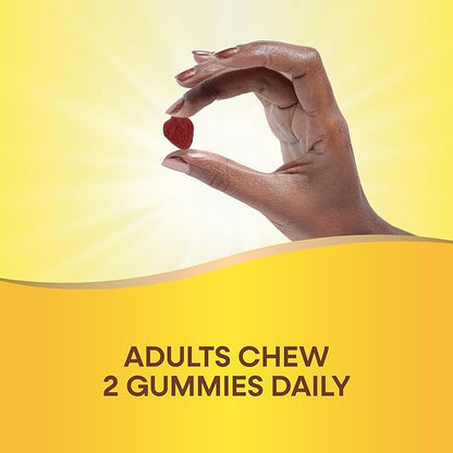 Nature's Way Alive! Hair, Skin & Nails Premium Gummies, Beauty Formula*, with Collagen, Biotin, Vitamins C & E, Strawberry Flavored, 60 Gummies
