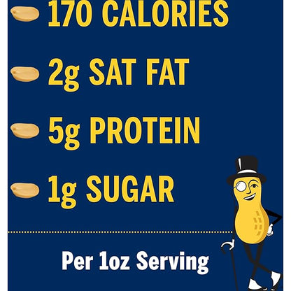 PLANTERS Deluxe Mixed Nuts - Roasted Cashews, Almonds, Brazil Nuts, Pistachios, and Pecans, Plant-Based Protein, Quick Snack, 15.25oz Canister (Pack of 4)