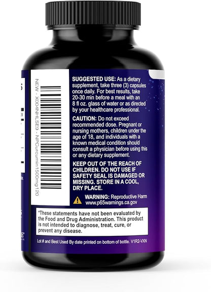 Turmeric Curcumin Supplement - 1350mg Organic Turmeric Per Serving - 95% Curcuminoids & BioPerine Black Pepper Extract for Best Absorption - Natural Vegan Joint Support, Bottled in USA - 120 Capsules