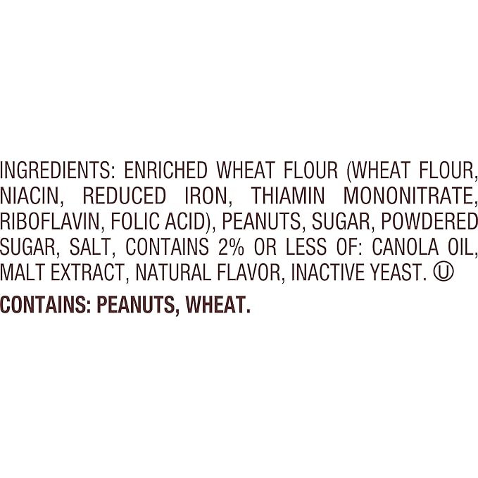 Reese's Filled Pretzels, Peanut Butter Pretzel Nuggets, Crunchy, Ready to Eat, Sweet and Salty Snack, 1 oz Bags (10 Count)