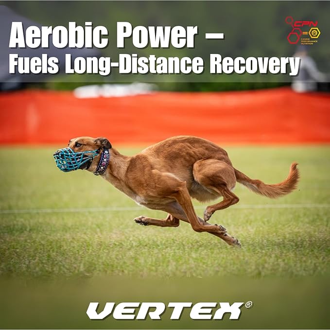 Vertex High-Performance Dog Supplement – Predigested Liver, Whey & Egg Protein – Supports Muscle, Recovery, Fertility, Digestion & Milk Production – Ideal for Working, Breeding & Active Dogs - 4 lbs