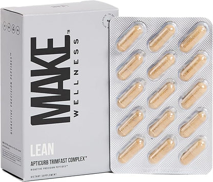 Lean Peptide Supplement | Supports Overall Wellness, Normal Muscle Health & Active Lifestyles | Bioactive Peptide Blend | Clean, Non-GMO Formula | 30 Servings for Daily Nutrition