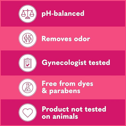 Summer’s Eve Feminine Wash, Sheer Floral, Daily pH-Balanced Body Wash for Women, Feminine Care to Remove Vaginal Odor, Gynecologist Tested, 9 Fl Oz, Pack of 14
