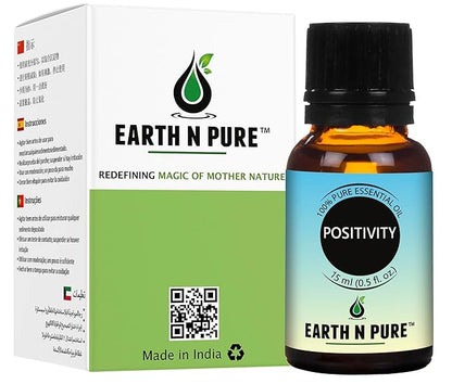 Earth N Pure Essential Oil Blend for Positivity 15 ml
