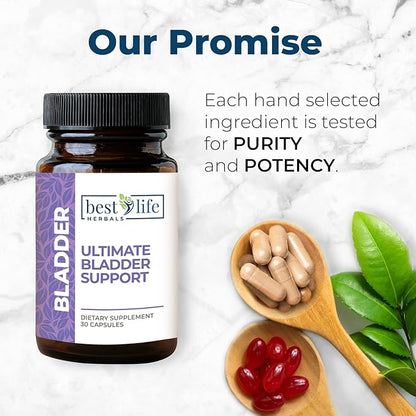 Ultimate Bladder Support - Dietary Supplement - 2 Bottle Supply - Restore Your Freedom and Confidence for Good