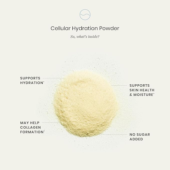 Perelel Hydration Powder, Electrolyte Supplement with Collagen & Hyaluronic Acid, Mango Lemonade Flavor, Soy & Gluten Free, Non GMO, No Added Sugar, 28 Servings