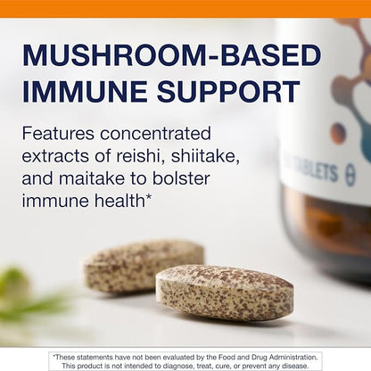 Metagenics Mycotaki - Immune Support for System Under Occasional Stress* - with Reishi, Shiitake, Fu-Ling, Turkey Tail, Cordyceps, Oyster & Maitake - Adaptogenic Mushroom Blend - 90 Tablets
