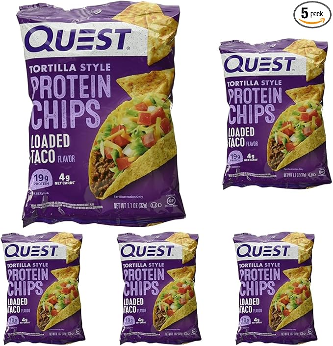 Quest Chips Loaded Taco (Pack of 5)