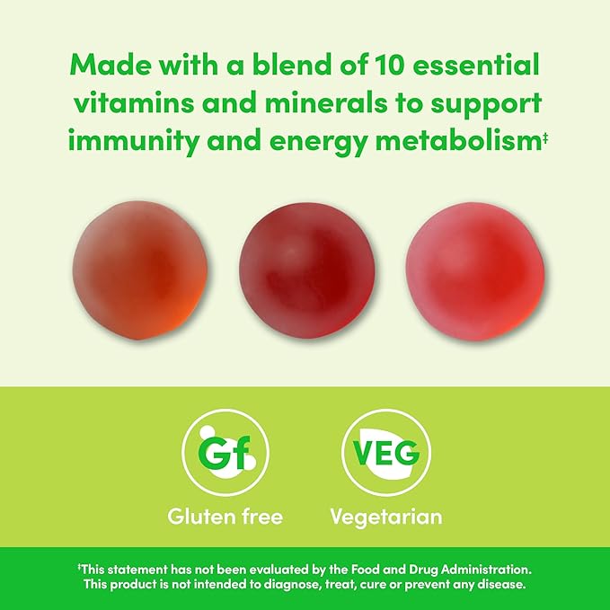 Amazon Elements - Men’s Organic Multivitamin, 90 Gummies (3 Gummies per Serving), Vegetarian, Gluten Free, Certified Organic (Previously Revly) (Pack of 3)