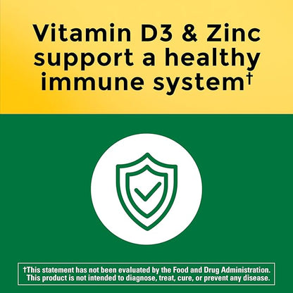 Nature Made Magnesium Complex Supplement with Vitamin D & Zinc for Immune Support, Magnesium Glycinate, Malate, Citrate & Oxide for Muscle, Nerve, Heart & Bone Support, 60 Capsules, 30 Day Supply