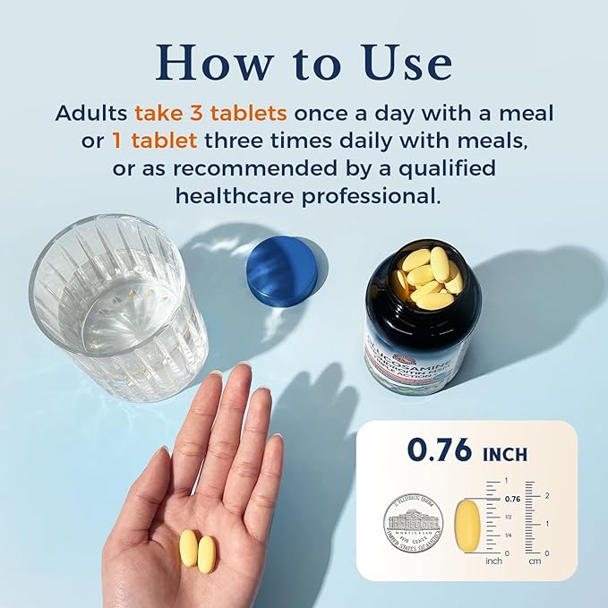 Vitalitown Glucosamine Chondroitin MSM | Collagen, Boswellia, Turmeric, Hyaluronic Acid, Bromelain | Triple Action+ Formula | 12 Ingredients | 90 Tablets, No Shellfish