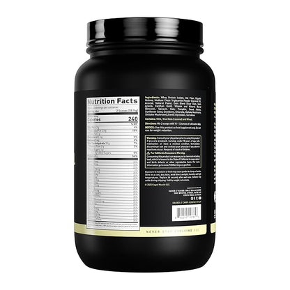 Kaged Clean Meal Powder | Vanilla Cake | Meal Replacement Shake | Whey Protein Isolate | Clean Carbs, MCT Oil Fats, Organic Vitamins and Minerals | Supplements for Men & Women | 20 Servings