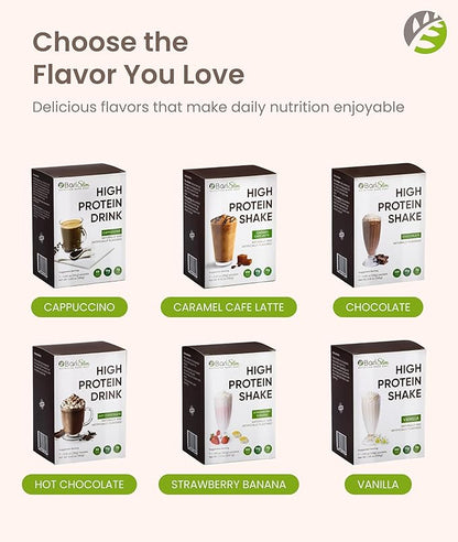 BariSlim High Protein Shake - Delicious & Nutritious Meal Replacement Shake - Low Sugar & Carb - Formulated for Bariatric Patients & Post-Weight Loss Surgery Support | Chocolate Shake (9 oz)