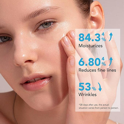 Hyaluronic Acid Serum for Face - 120ml Anti-Aging, Moisturizing Wrinkle Serum for Erasing Fine Lines and Wrinkles Soft Hydrating Easy Absorption Anti Aging Serum