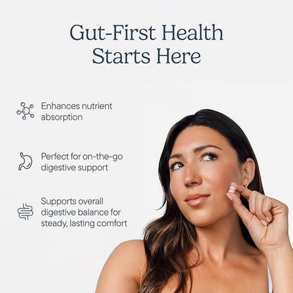 Zenwise Health Digestive Enzyme Breath Mints for Gut Health, Delicious Berry Flavor - Digestive Enzymes for Bloating Relief & Gut Support - Multi Enzymes Digestion Supplement - 60 Chewable Tablets