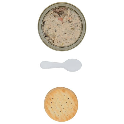 Bumble Bee Snack On The Run Ranch Tuna Salad with Crackers Kit - Ready to Eat Protein Snack Pack - 8g Protein per Box - Wild Caught MSC Certified Tuna (Pack of 4)