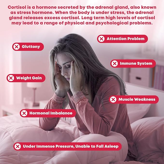 GONGOTA Cortisol Supplements for Women, Cortisol Detox Hormone Balance with Magnesium, Ashwagandha, L-theanine, Phosphatidylserine for cortisol Reducer, Calm, Mood Support - 1 Fl Oz (2 Pack)