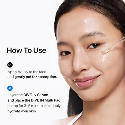 Torriden DIVE IN Hyaluronic Acid Serum 50ml(1.69 fl.oz.) * 2 (Pack of 2) | Deep Hydration to Get Glow Skin | Hyaluronic Acid, Panthenol, Allantoin | Korean Facial Serum