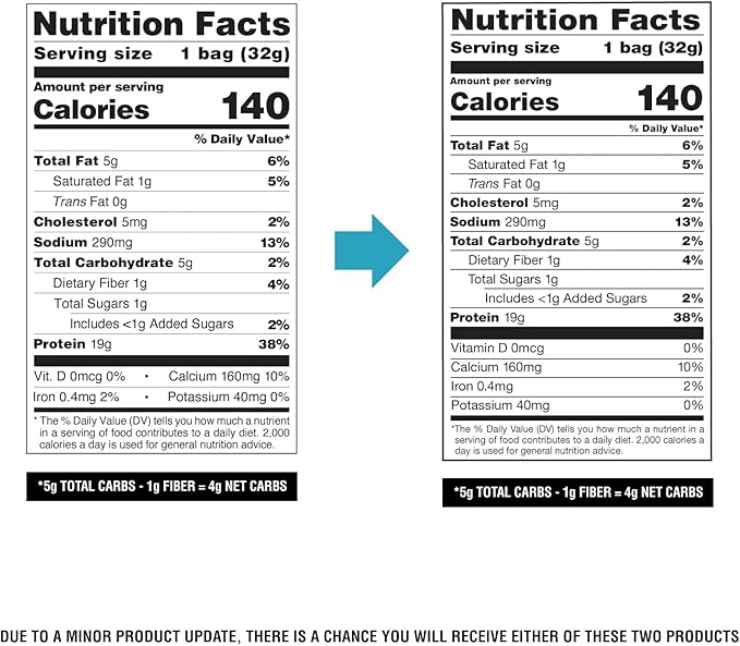 Quest Nutrition Spicy Sweet Chili Tortilla Chip, 19g Protein, 4g Net Carb, Low Carb, Gluten Free, 1.1 oz 4 count