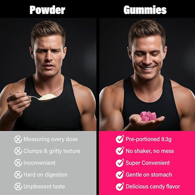 EAA Gummies - 2:1:1 BCAA Formula (8300mg) - Essential Amino Acids for Muscle Recovery & Endurance - Non-GMO, Gluten Free, Sugar Free, Vegetarian, Raspberry Flavor - 90 Count