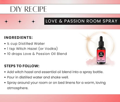 Earth N Pure Oil Blend for Love & Passion 50 ML