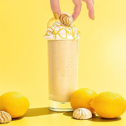 Keto Chow Lemon Meringue - Keto Meal Replacement Shake Powder - Nutritionally Complete - Low Carb - Delicious Easy Meal Substitute - Protein Rich You Choose The Fat - Single Meal Sample