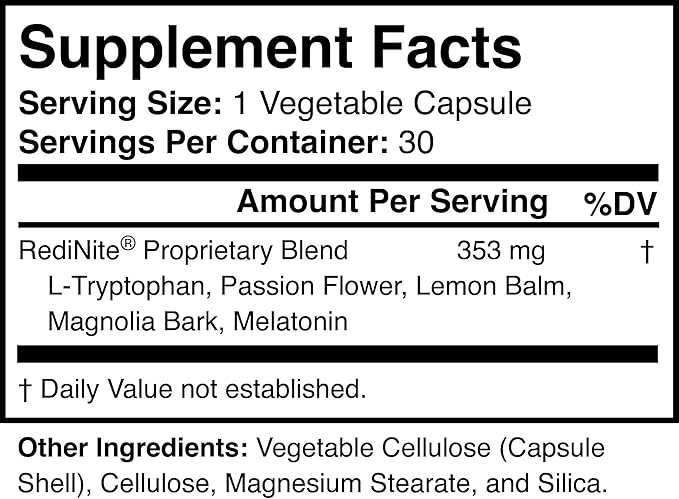 Natural Sleep Aid Supplement - Non-GMO, Vegan