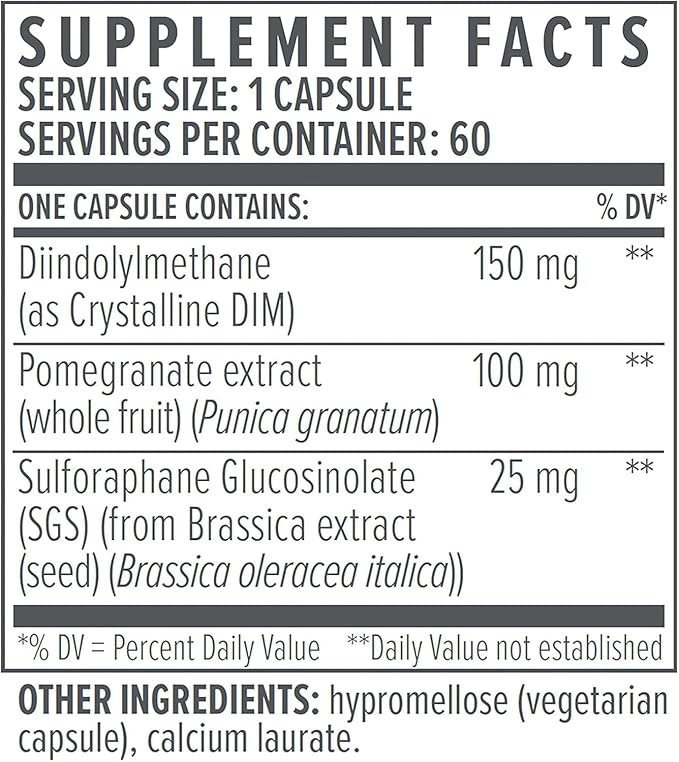 Biote Nutraceuticals - DIM SGS + - Hormone + Detox (60 Capsules)