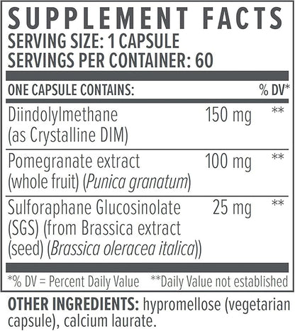 Biote Nutraceuticals - DIM SGS + - Hormone + Detox (60 Capsules)