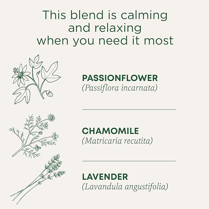 Traditional Medicinals Tea, Organic Cup of Calm, Calming & Relaxing with Chamomile Mint, 16 Tea Bags