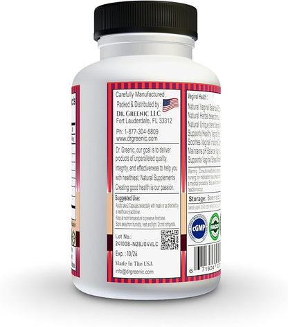 VAL Care Supplement 60 Capsules | V - Health | Natural V - Balance & Comfort | Female Yeast Infection Support