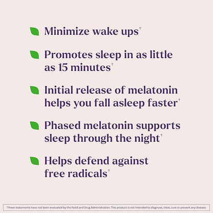 Natrol Time Release Melatonin Gummies, Sleep Support for Adults, 3 mg Melatonin Supplements for Sleep Support, 65 Strawberry-Flavored Gummies, Up to a 65 Day Supply