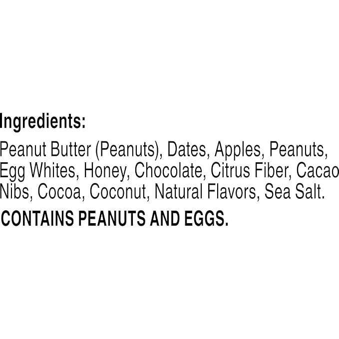 RXBAR Protein Energy Bites, Gluten Free Protein Balls, Dark Chocolate Peanut Butter, 21.1oz Box (24 Bites)