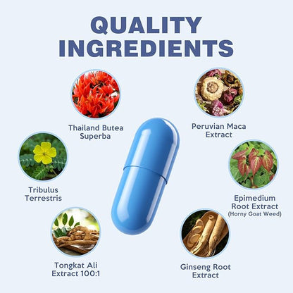 Nutrition Supplements, Max Energy Boost Endurance and Elite Performance, 20 Count