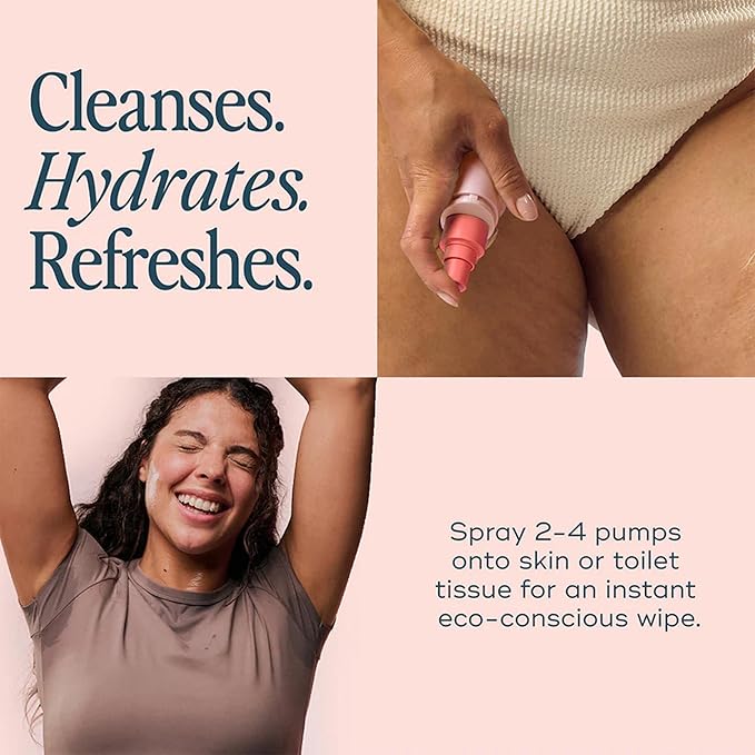 Luna Daily The Everywhere Spray-To-Wipe - Hydrating Soft Cotton | 80ml