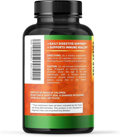 Built by Nature Turmeric Curcumin 2250mg – 95% Curcuminoids with Ginger & Black Pepper for High Absorption – Extra Strength Joint Support – Non-GMO, Vegan - 90 Capsules