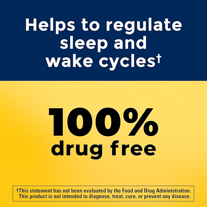 Nature Made Melatonin 10mg Fast Dissolve, Maximum Strength Nighttime Sleep Aid for Adults, 100% Drug-Free, 45 Tablets