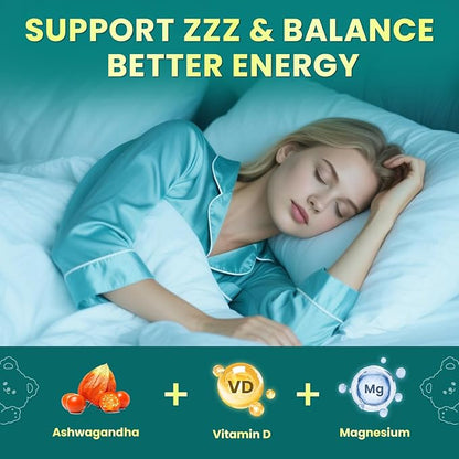 Sea Moss Gummies with Ashwagandha & Chlorophyll, Immune, Digestive and Gut Detox Support, Powered by Black Seed Oil, Vitamin C, Vitamin D & Magnesium, GMO, Vegan, Apple Flavor, 120 SeaMoss Gummies