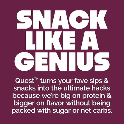 Quest Nutrition Protein Bars, Strawberry Shortcake, 20g Protein, 2g Sugar, 3g Net Carbs, 10g Fiber, Gluten Free, 12 Count