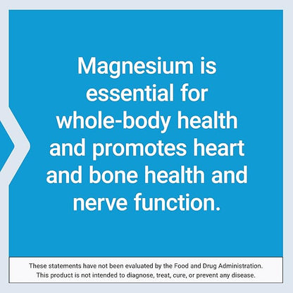 Life Extension Extend-Release Magnesium, prolonged Heart & Bone Health Support, Cardiovascular & Blood Pressure Health Support, bioavailable Formula, Gluten-Free, Non-GMO, Vegetarian, 60 Capsules