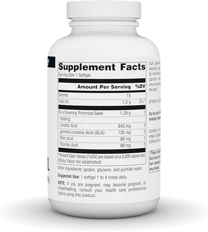 Source Naturals Evening Primrose Oil, Hexane Free, Cold-Pressed* - 1350mg, 120 Softgels