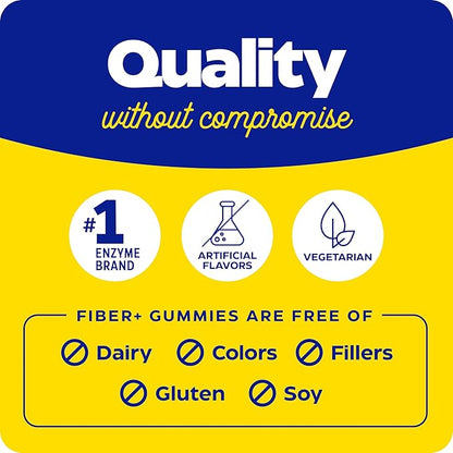 ENZYMEDICA Fiber Gummies, 90 CT