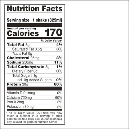 Quest Nutrition Ready to Drink Vanilla Protein Shake, 30g Protein, 3g Net Carbs, Gluten Free, Keto Friendly, 11 fl.oz 4 Count (Pack of 6)