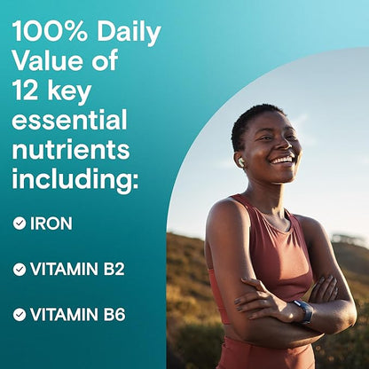A Day Women's Active Metabolism Daily Essential,Multivitamin for Women,Metabolism Support,Vitamins for Women with All 8 B-Vitamins,Vitamin D,Magnesium & More,120 Count (Pack of 2)
