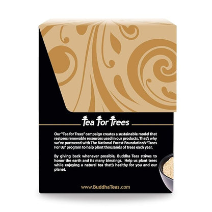 Buddha Teas Organic Maca Tea - OU Kosher, USDA Organic, CCOF, 18 Bleach-Free Tea Bag